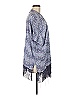 Victoria's Secret 100% Viscose Blue Kimono Size Med - Lg - photo 3