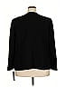 Tahari by ASL 100% Polyester Graphic Floral Black Blazer Size 18 - photo 2