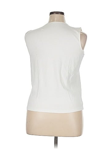 Christopher & Banks Sleeveless T-Shirt (view 2)