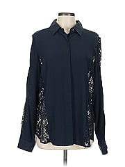 Worth New York Long Sleeve Silk Top