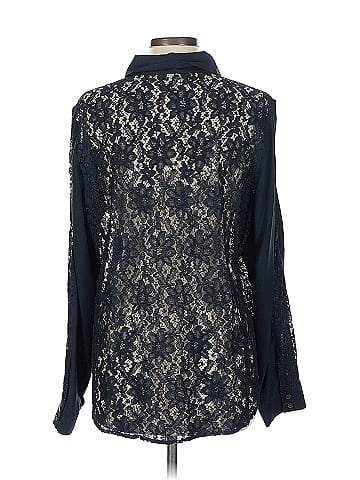 Worth New York Long Sleeve Silk Top (view 2)