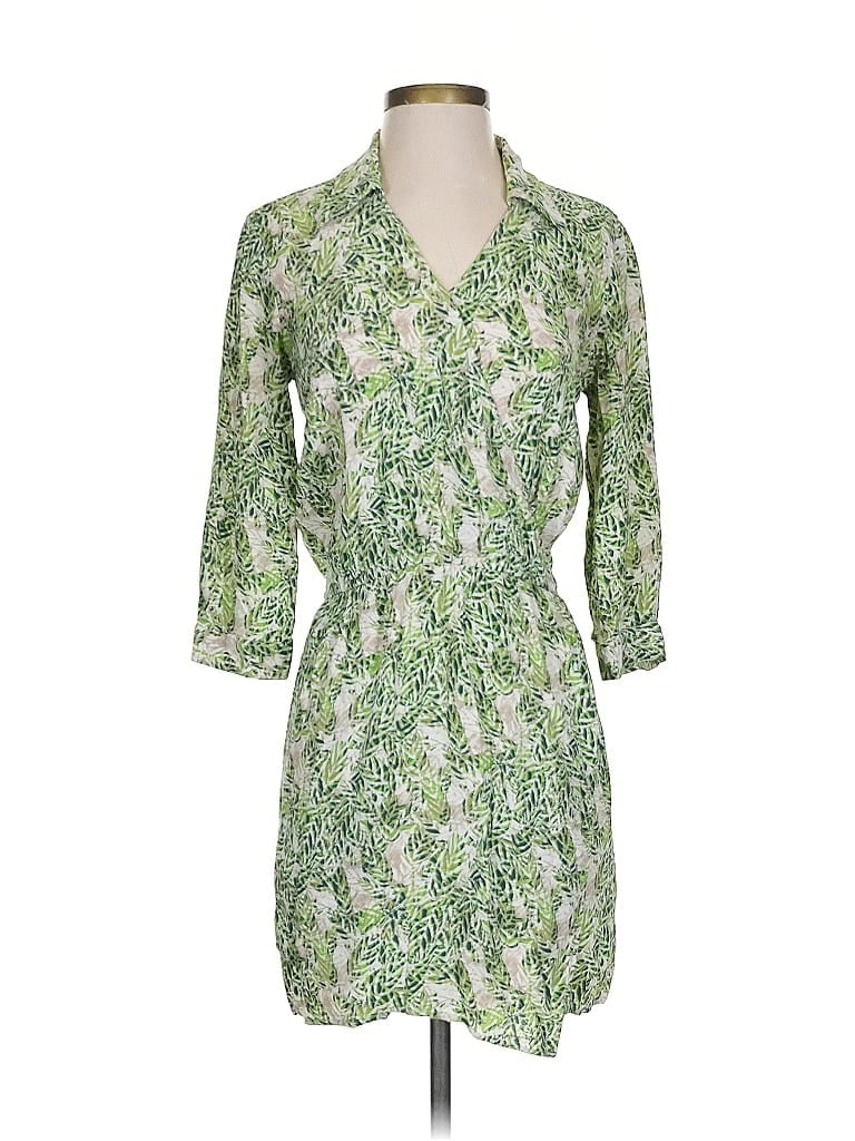 Pre-owned Cabi Casual Dress In Green