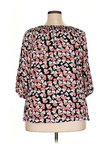 Faded Glory 3/4 Sleeve Blouse (view 2)