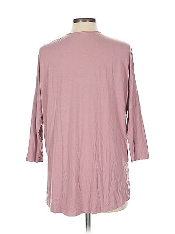 Pashmina 3/4 Sleeve Top (view 2)