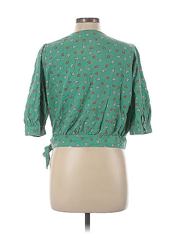 a.n.a. A New Approach 3/4 Sleeve Blouse (view 2)