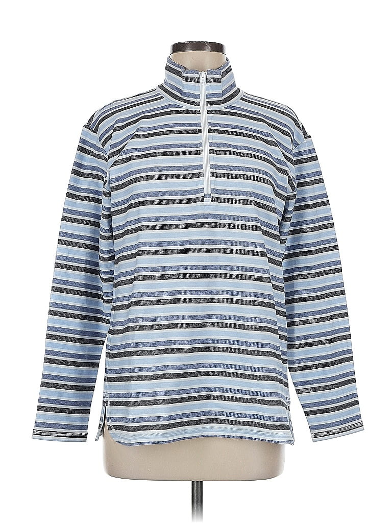 T by Talbots Blue Long Sleeve Turtleneck Size M - photo 1