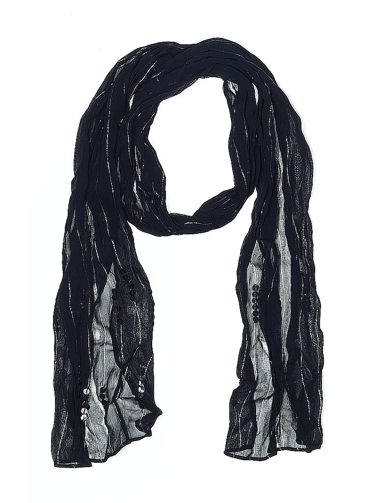 Pre-owned Unbranded Scarf In Blue