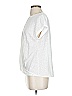 Lou & Grey for LOFT 100% Linen Ivory Short Sleeve T-Shirt Size S - photo 4