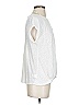 Lou & Grey for LOFT 100% Linen Ivory Short Sleeve T-Shirt Size S - photo 3