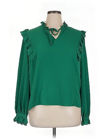 CeCe Long Sleeve Blouse (view 1)