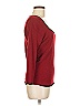Arden B. Burgundy 3/4 Sleeve Top Size M - photo 3