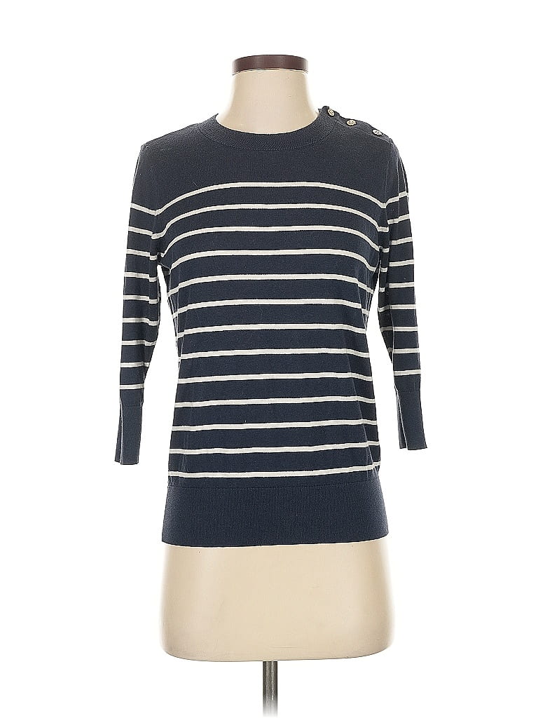 Pre-owned Banana Republic Factory Store Pullover Sweater In Blue