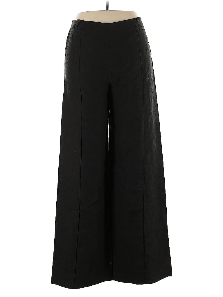 Giorgio Armani 100% Linen Black Linen Pants Size EU 44 / US 14 - photo 1