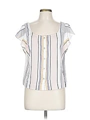 Three Dots Short Sleeve Blouse