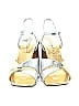 Jeffrey Campbell Metallic Gold Sandals Size 7 - photo 2