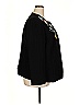 Tahari by ASL 100% Polyester Graphic Floral Black Blazer Size 18 - photo 3