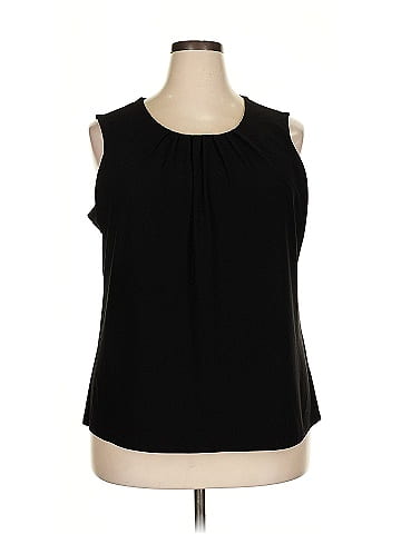 Roz & Ali Sleeveless Blouse (view 1)