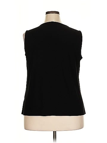 Roz & Ali Sleeveless Blouse (view 2)
