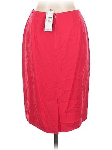 Linda Allard Ellen Tracy Silk Skirt (view 2)