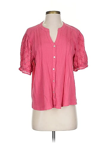 Candace Cameron Bure Short Sleeve Blouse (view 1)