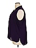 Jones Studio 100% Polyester Purple Sleeveless Blouse Size 2X - photo 4