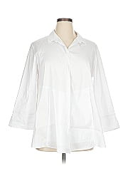 Habitat 3/4 Sleeve Button Down Shirt