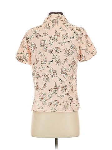Allegra K Short Sleeve Blouse (view 2)