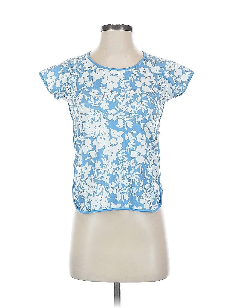 Pre-owned Lake Short Sleeve T-shirt In Blue