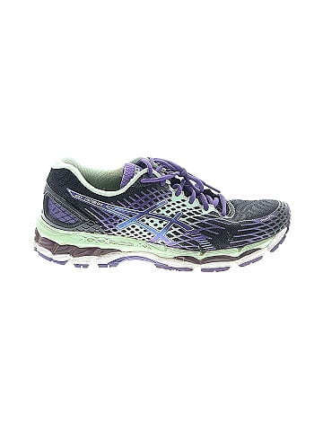 Asics Purple Black Sneakers Size 9 1/2