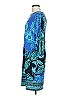 Donna Morgan Print Blue Casual Dress Size 10 - photo 4