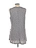 LOGO by Lori Goldstein Gray Sleeveless T-Shirt Size L - photo 2