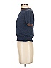 Keigan Blue Short Sleeve Turtleneck Size S - photo 4