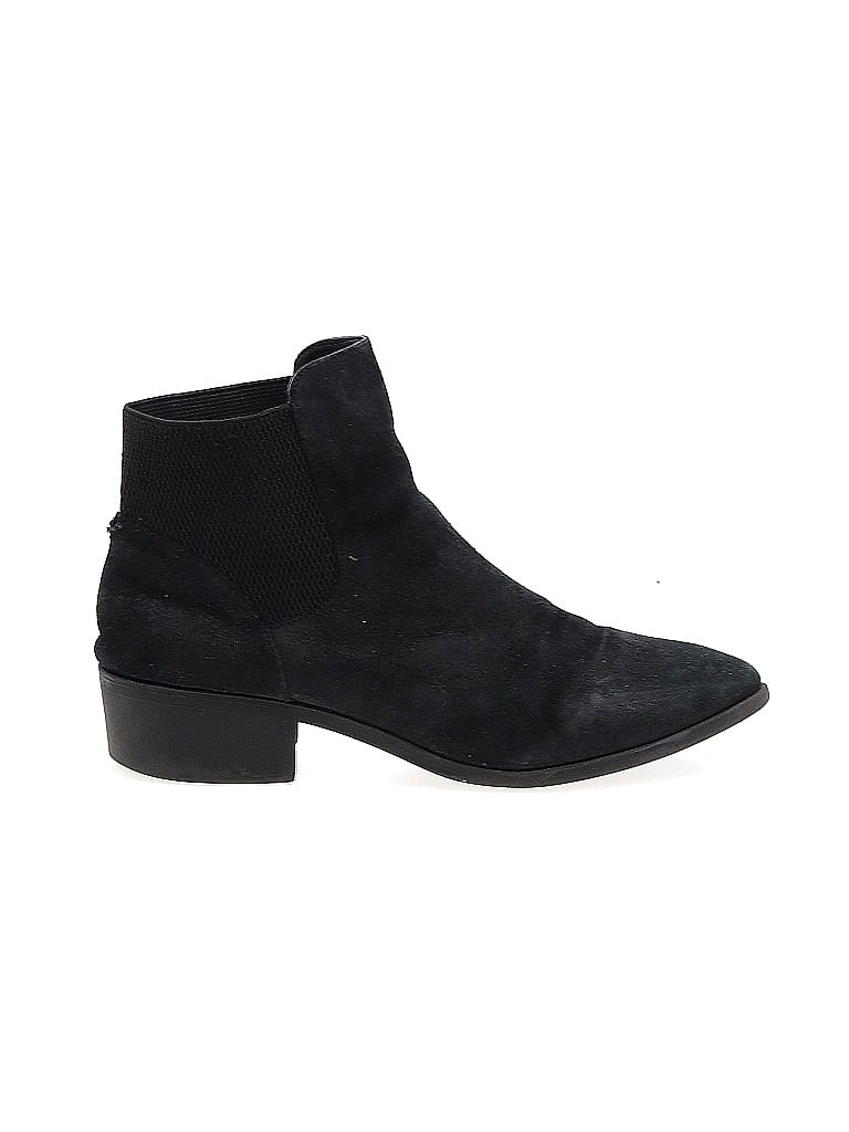 Pre-owned Assorted Brands Ankle Boots In Black
