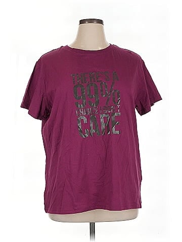 Shein Curve Short Sleeve T-Shirt (view 1)