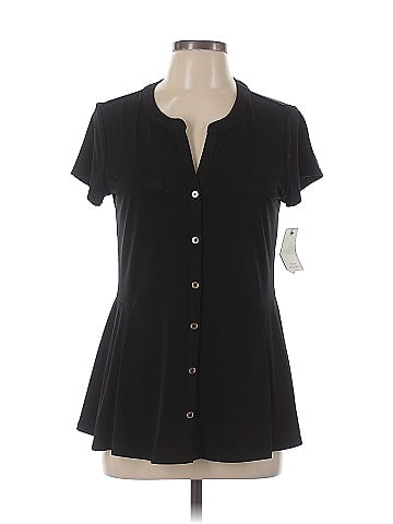 Dana Buchman Short Sleeve Blouse (view 1)