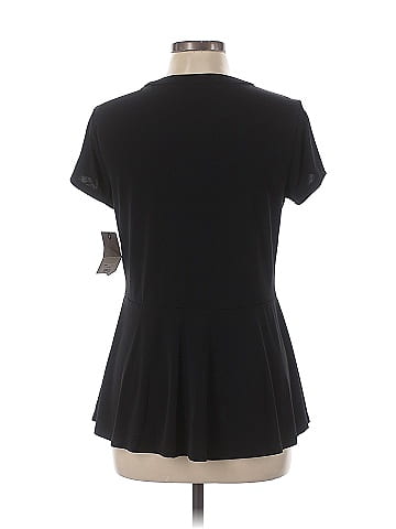 Dana Buchman Short Sleeve Blouse (view 2)