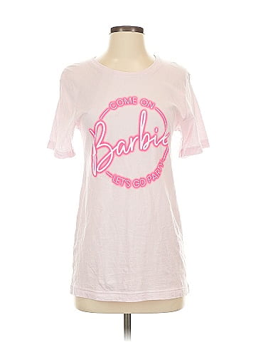 Bella + Canvas 100% Cotton Pink Short Sleeve T-Shirt Size S