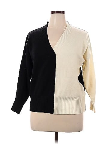 Shein Curve Pullover Sweater (view 1)