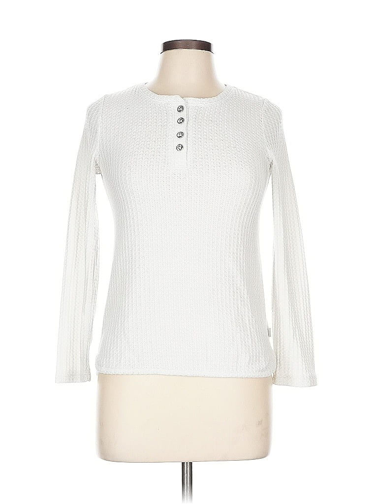 Pre-owned Assorted Brands Long Sleeve T-shirt In White