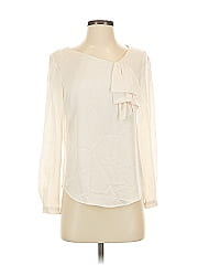 Milly Long Sleeve Silk Top