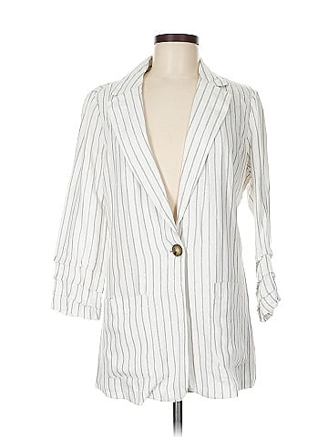 H By Halston 3/4 Sleeve Button-Down Shirt (view 1)