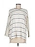 Lou & Grey Ivory 3/4 Sleeve T-Shirt Size M - photo 1