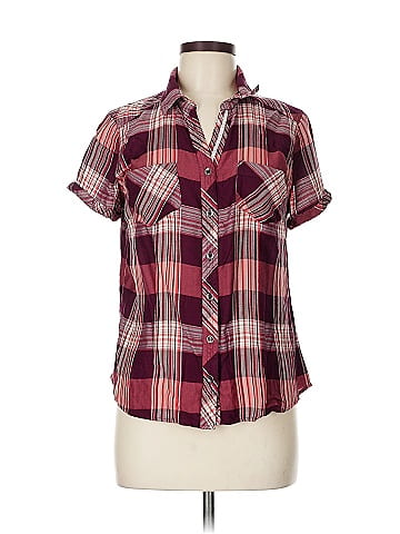 Christopher & Banks Short Sleeve Button-Down Shirt (view 1)
