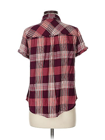 Christopher & Banks Short Sleeve Button-Down Shirt (view 2)