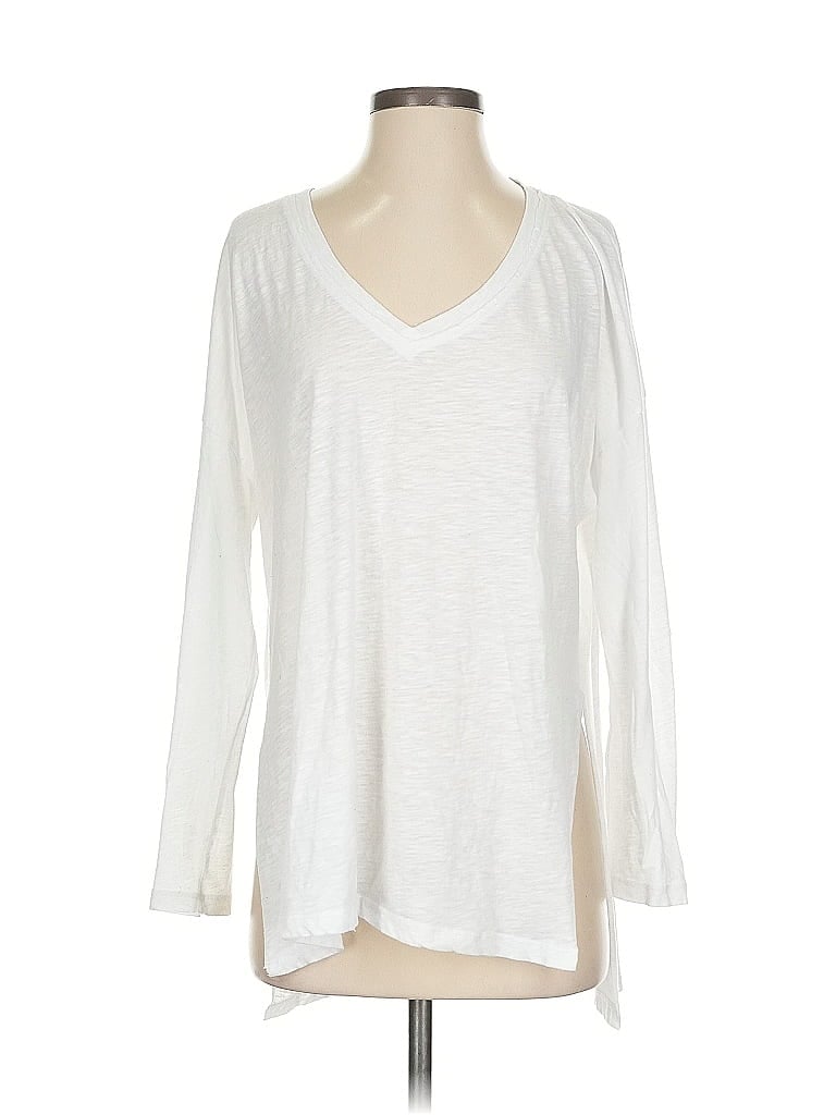 Click to view more detailed imagery on our partner's website Pre-owned Z Supply 3/4 Sleeve T-shirt In White