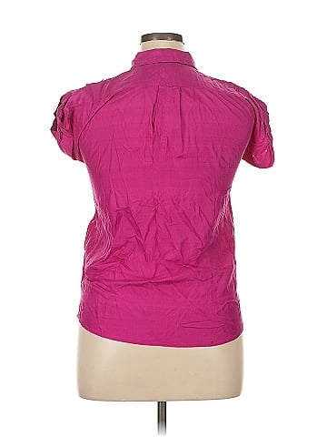 Ralph Lauren Short Sleeve Silk Top (view 2)