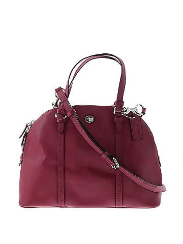 Coach Factory Leather Satchel (view 1)