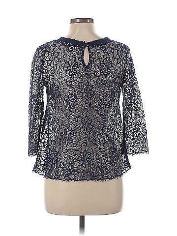 Aqua 3/4 Sleeve Top (view 2)