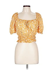 Lush Short Sleeve Blouse
