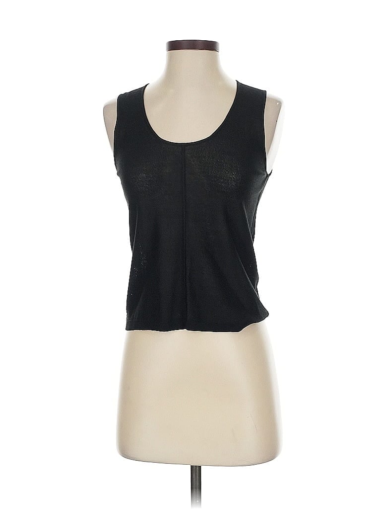 Pre-owned Banana Republic Sleeveless T-shirt In Black